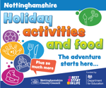 Nottinghamshire Holiday Activities and Food. The adventure starts here.