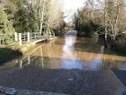 Flooding at Rufford ford