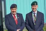 Councillor Kelvin Wright, who is the council’s Armed Forces Champion, left, and Armed Forces Advocate, Councillor David Clark.