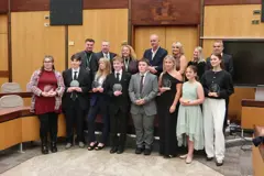 The 2025 4Uth award winners group photo