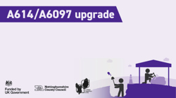 A614 A6097 upgrade 