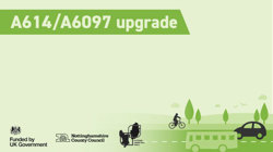 A614 A6097 upgrade 