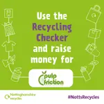 Use the Recycling Checker and raise money for Pulp Friction