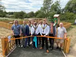 Pictured are Callum Douglas, Cllr Kevin Brown, Cllr Faz Choudhury, Cllr Rory Green, Cllr Christopher Adegoke, Cllr Dale Grounds, Denis Hill and Graham Upchurch.